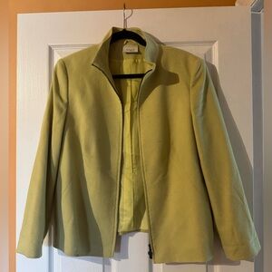 Vintage Green Wool Jacket